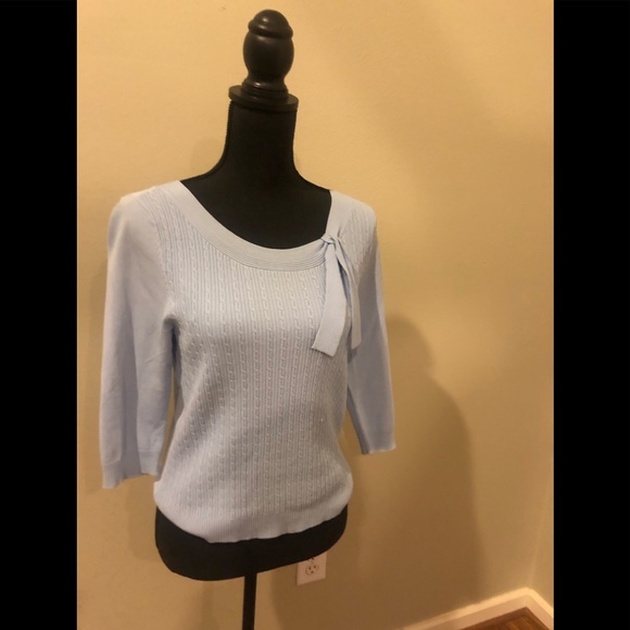 Worthington Tops - Light blue work blouse.